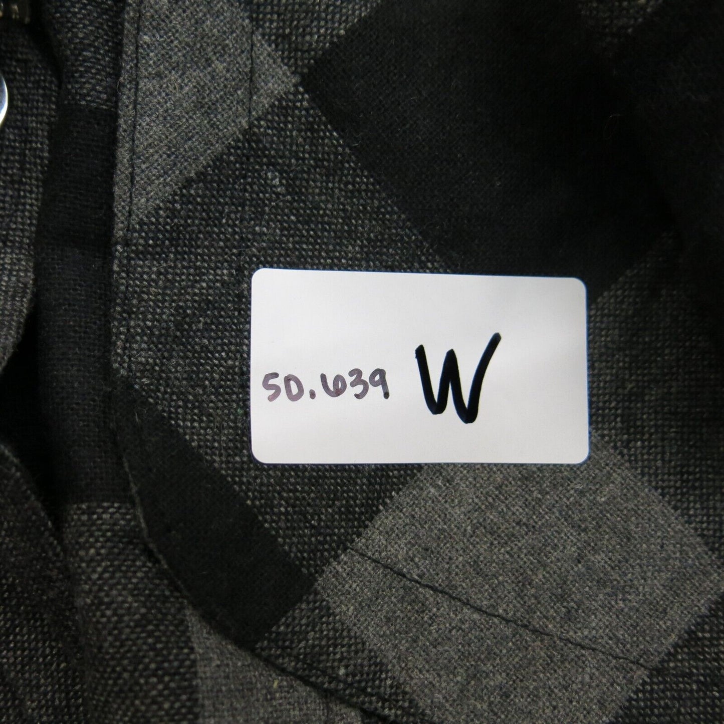 Forever 21 Womens Check Blazer Coat Jacket Ribbed Cuff & Hem Gray Black SZ Small