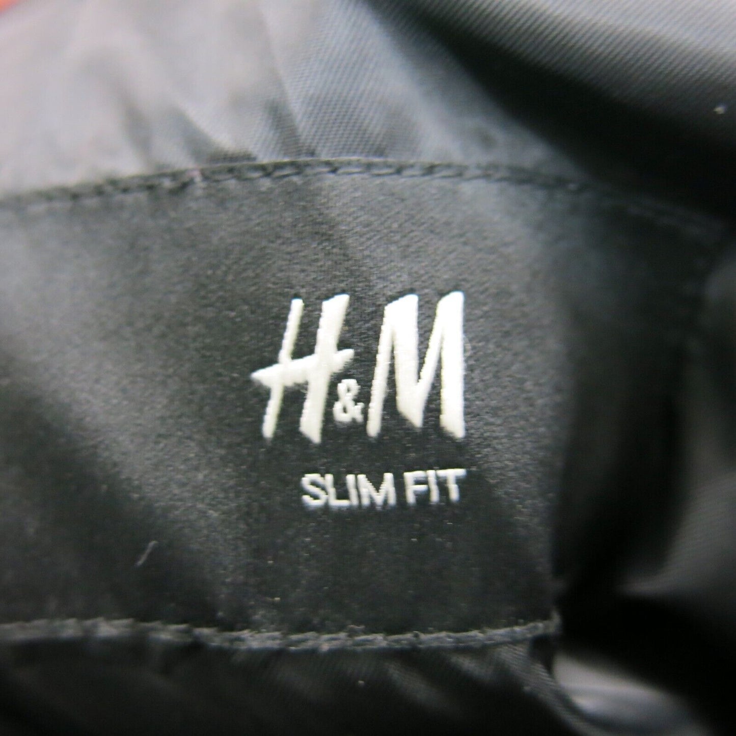 H&M Mens Blazer Coat Single Breasted Regular Fit Long Sleeves Black Size 42R
