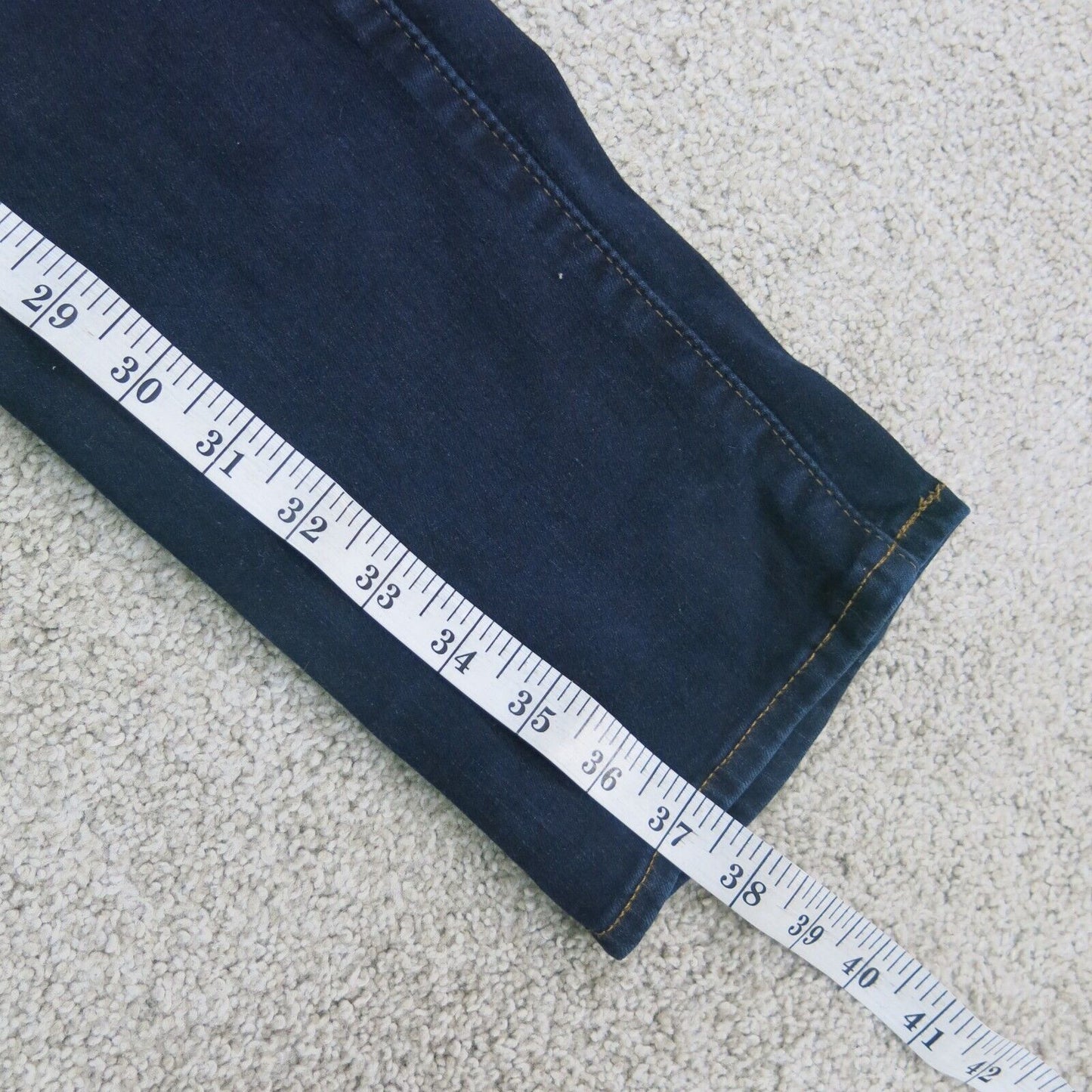Levis Womens Jeans Classic Mid Rise Skinny Leg Denim Stretch Pockets Blue SZ 28