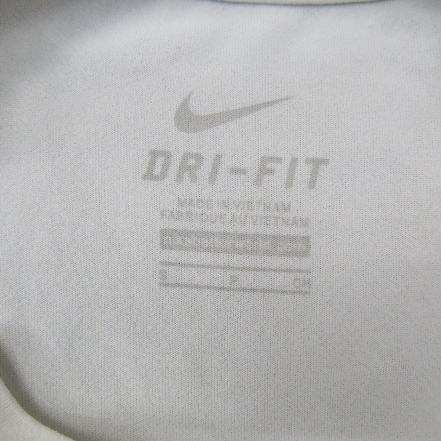 Nike Dri Fit Mens Crew Neck T Shirt 2nd Annual TTFCA Champions White Size Small
