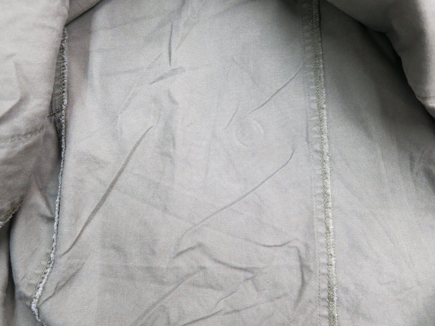 American Eagle Womens Cargo Jacket Three Button Long Sleeve Pockets Green Size M
