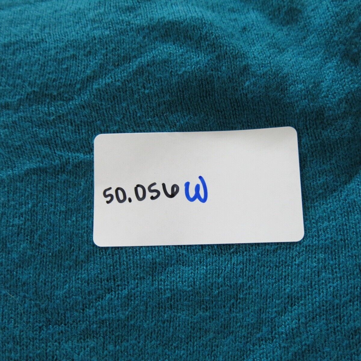J. Jill Womens Sweater Knitted Crew Neck Long Sleeves Dark Aqua Blue Size Small
