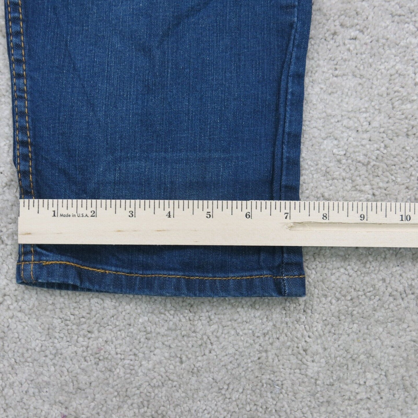 Levis 502 Mens Jeans Slim Straight Leg Denim Mid Rise Blue Size W41XL27.5