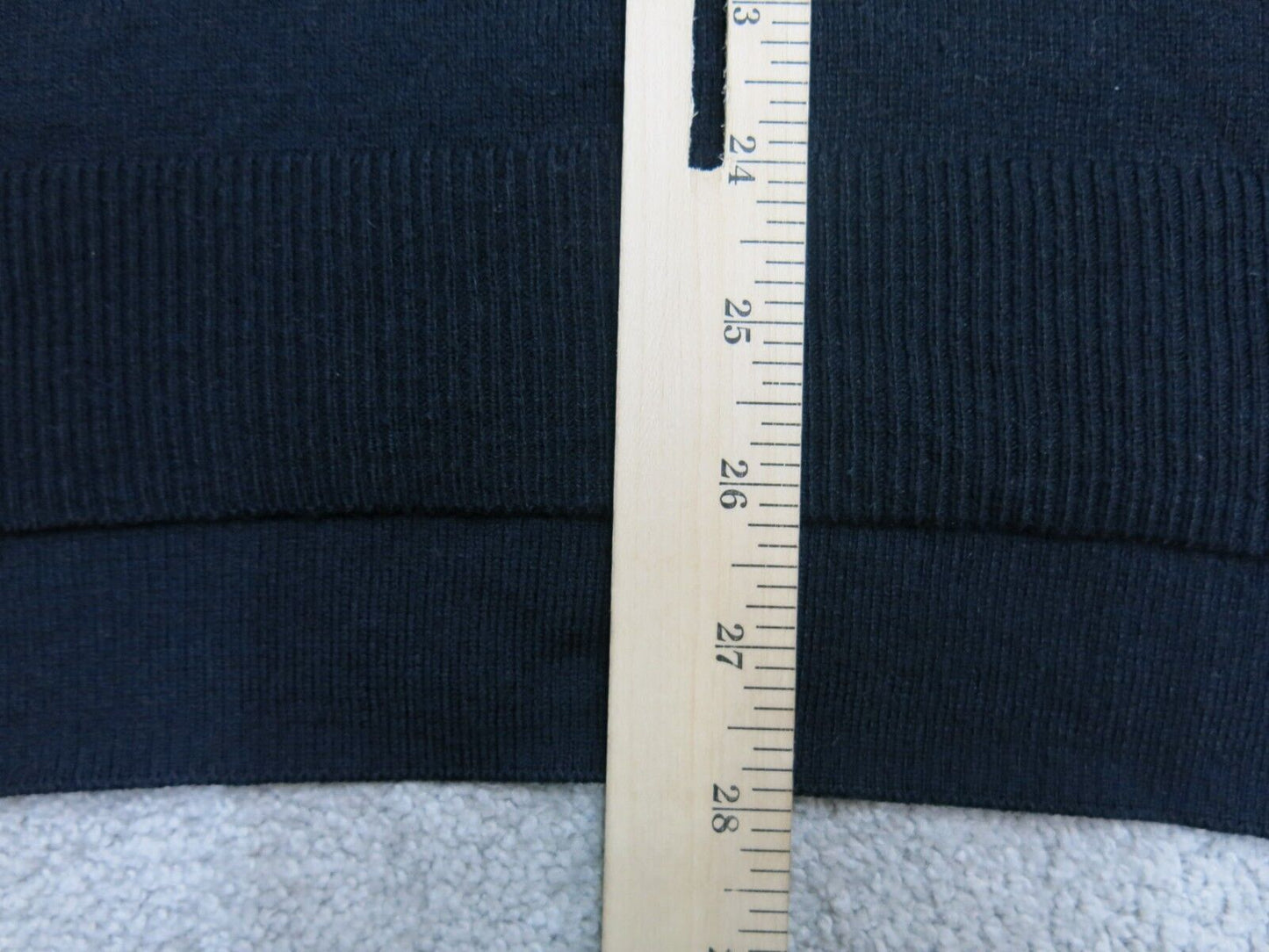 H&M Mens Sweater Crew Neck Long Sleeves Pullover Knitted Blue Size Large