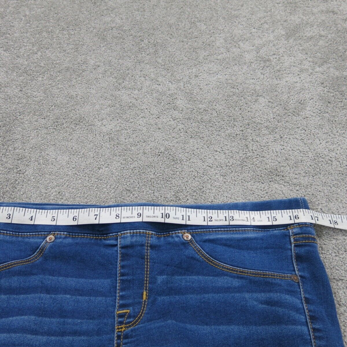 Mossimo Womens Denim Legging Skinny Leg Mid Rise Four Pockets Blue Size 10/30