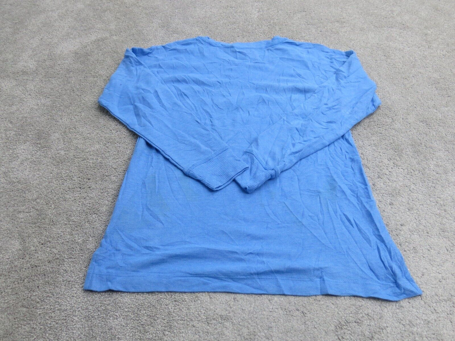 Ralph Lauren Womens Pullover  Sweater Knitted Round Neck Long Sleeve Blue Size S