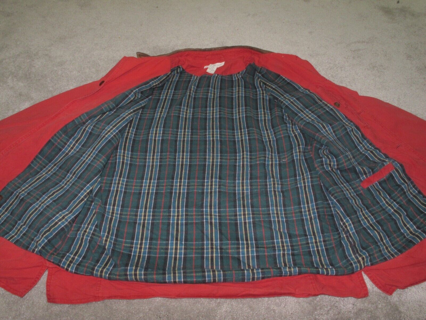 Banana Republic Womens Bomber Jacket Front Button Long Sleeve Pockets Red Size M