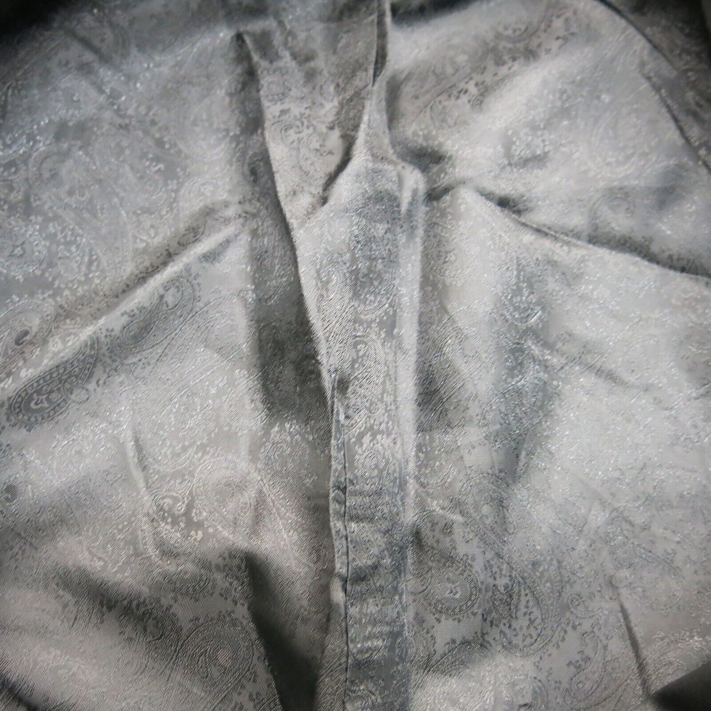Express Mens Blazer Coat Single Breasted Long Sleeves Pockets Black Size 36R