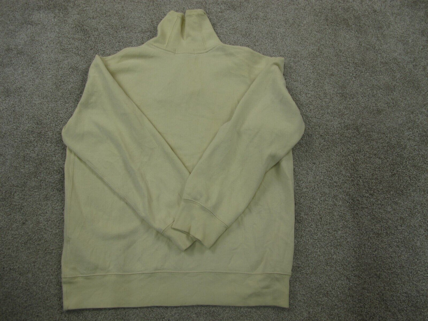 Polo Ralph Lauren Womens Pullover Sweater Long Sleeves Logo Light Yellow Size M