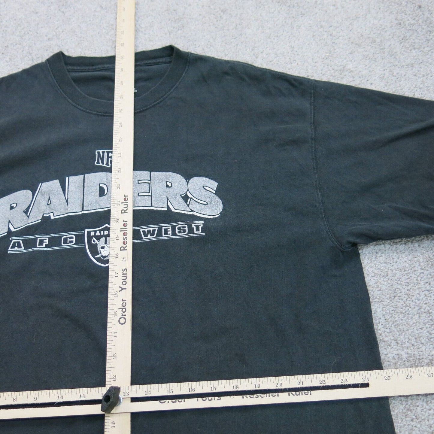 NFL Team Apparel Mens T Shirt Short Sleeve 100% Cotton Lions Logo Black Size 2XL