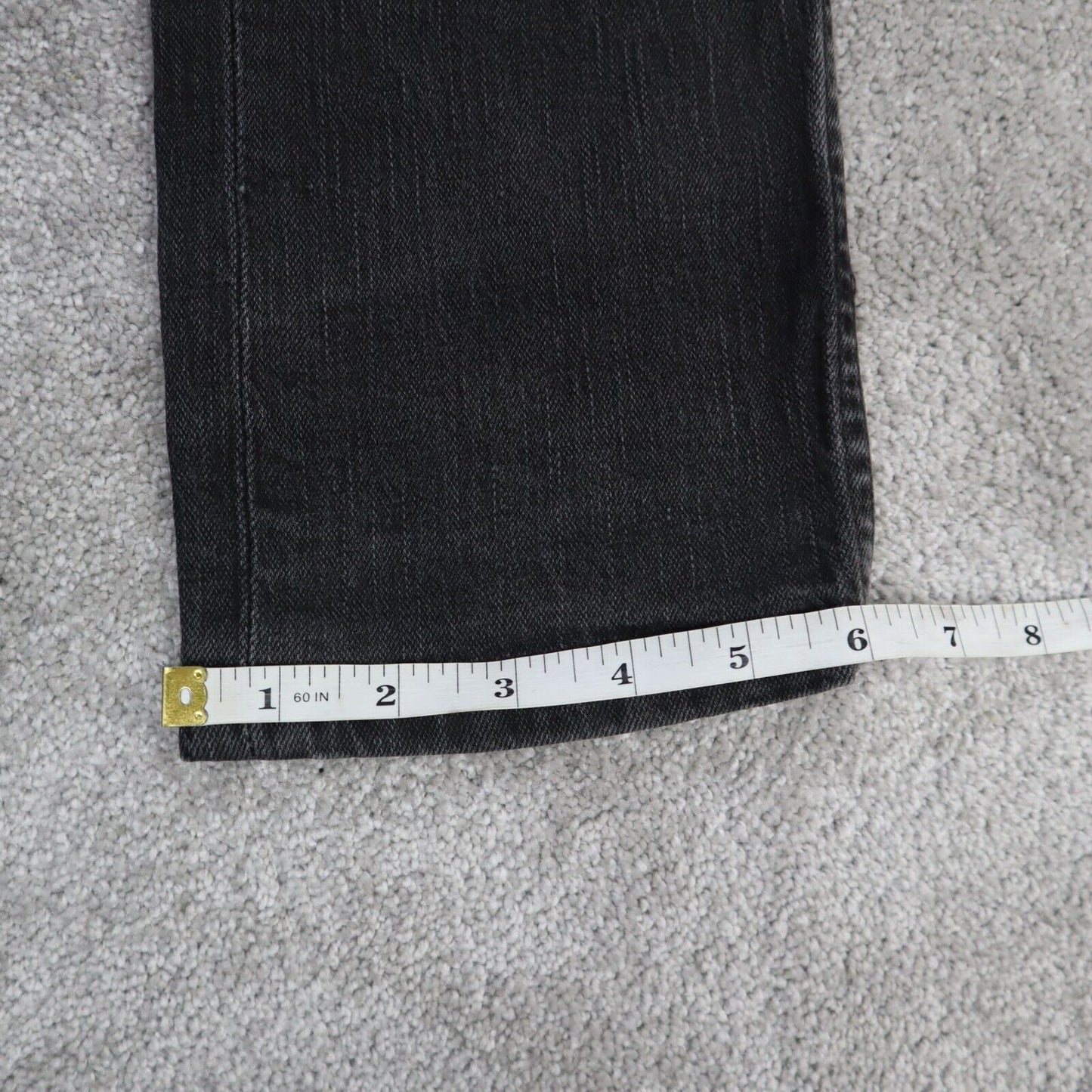 Levi s 508 Jeans Women s Size 30 Black Stretch Slim Fit Skinny Leg Denim Jeans