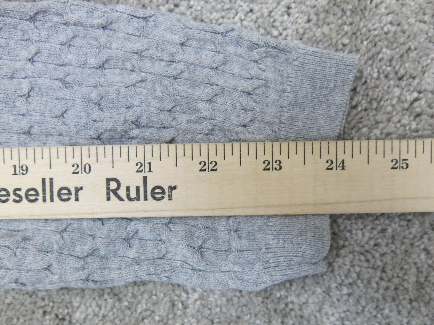 Tommy Hilfiger Mens Pullover Sweatshirt V Neck Long Sleeve Gray Size XXL