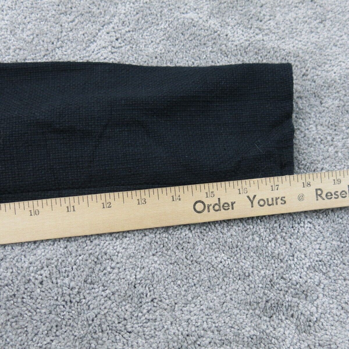Talbots Womens Scrub Jacket Full Zip Flatteringly Classic Long Sleeve Black SZ 6