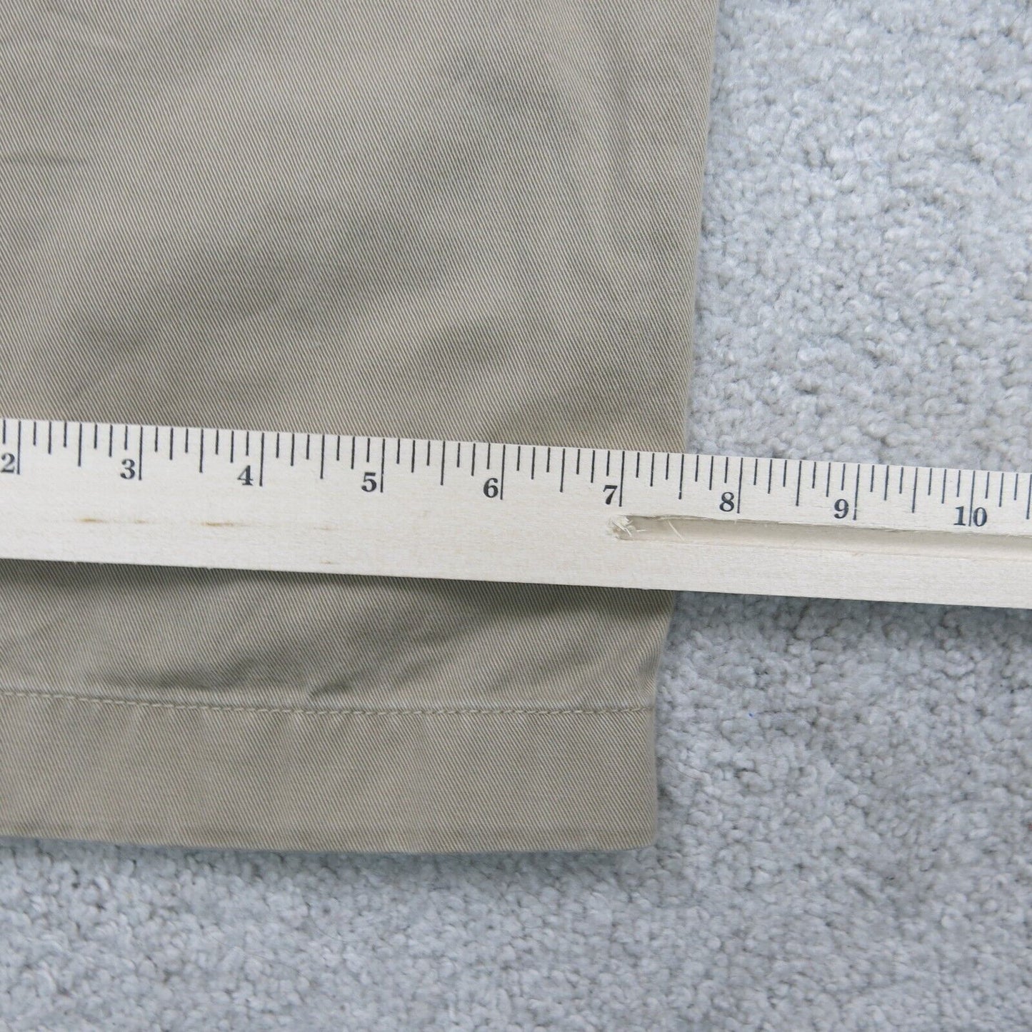J. Crew Mens Pant Chino The Bleecker Pockets Mid Rise Beige Size W29XL32