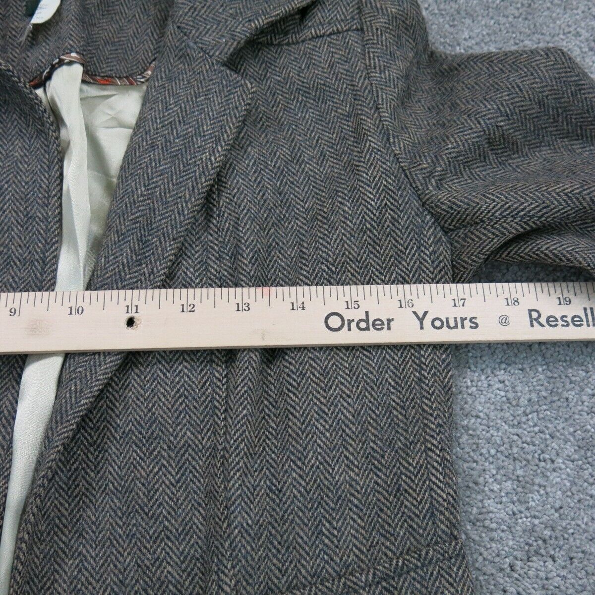 J. Crew Womens Trench Coat Jacket Tie Waist Long Sleeves Gray Size 0