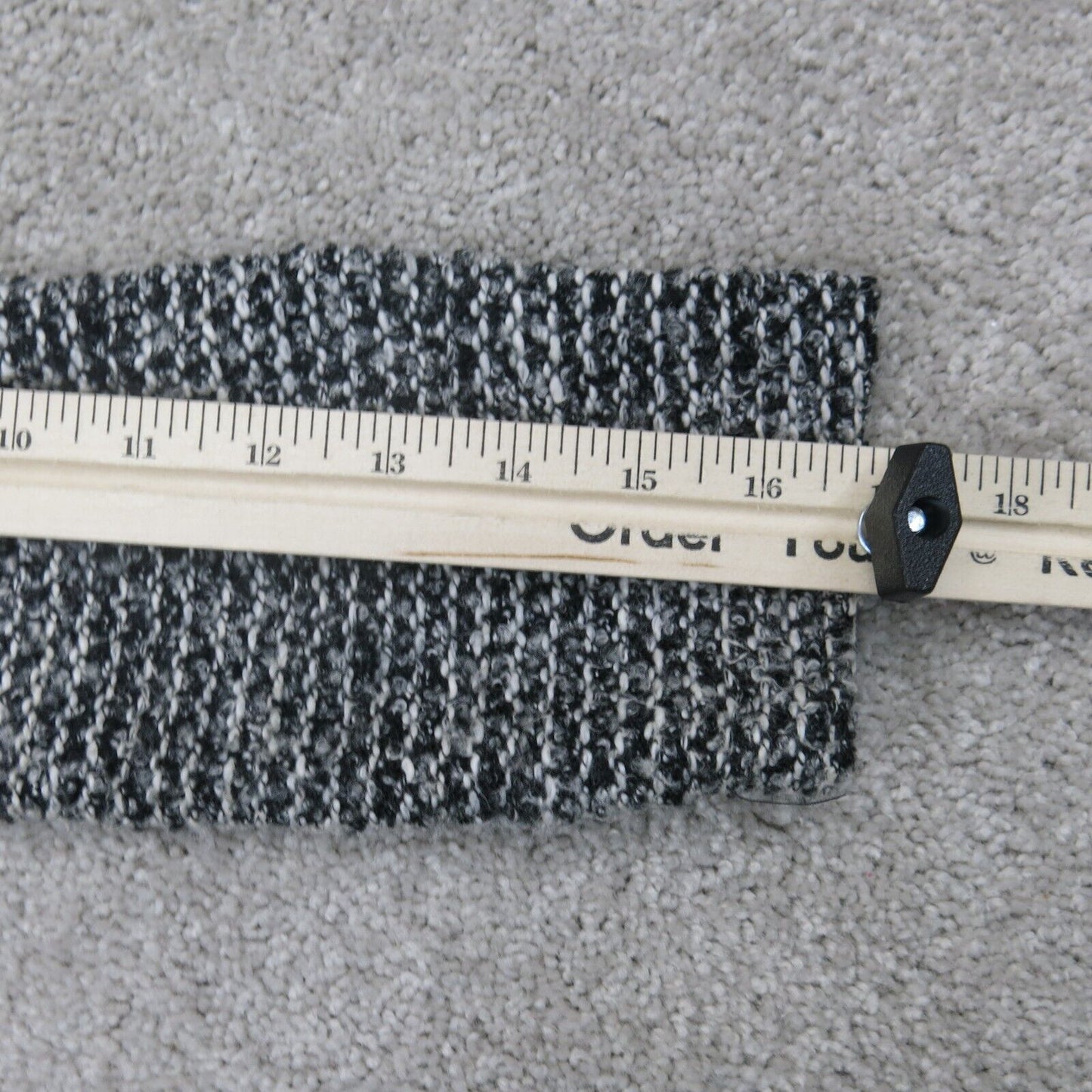 Loft Womens Cardigan Sweater Lounge Open Front Long Sleeves Black Gray SZ Small
