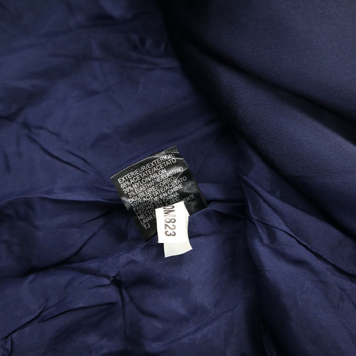 Tahari Arthurs Levine Womens Wrap Blazer Coat Long Sleeve Pockets Blue Size 18