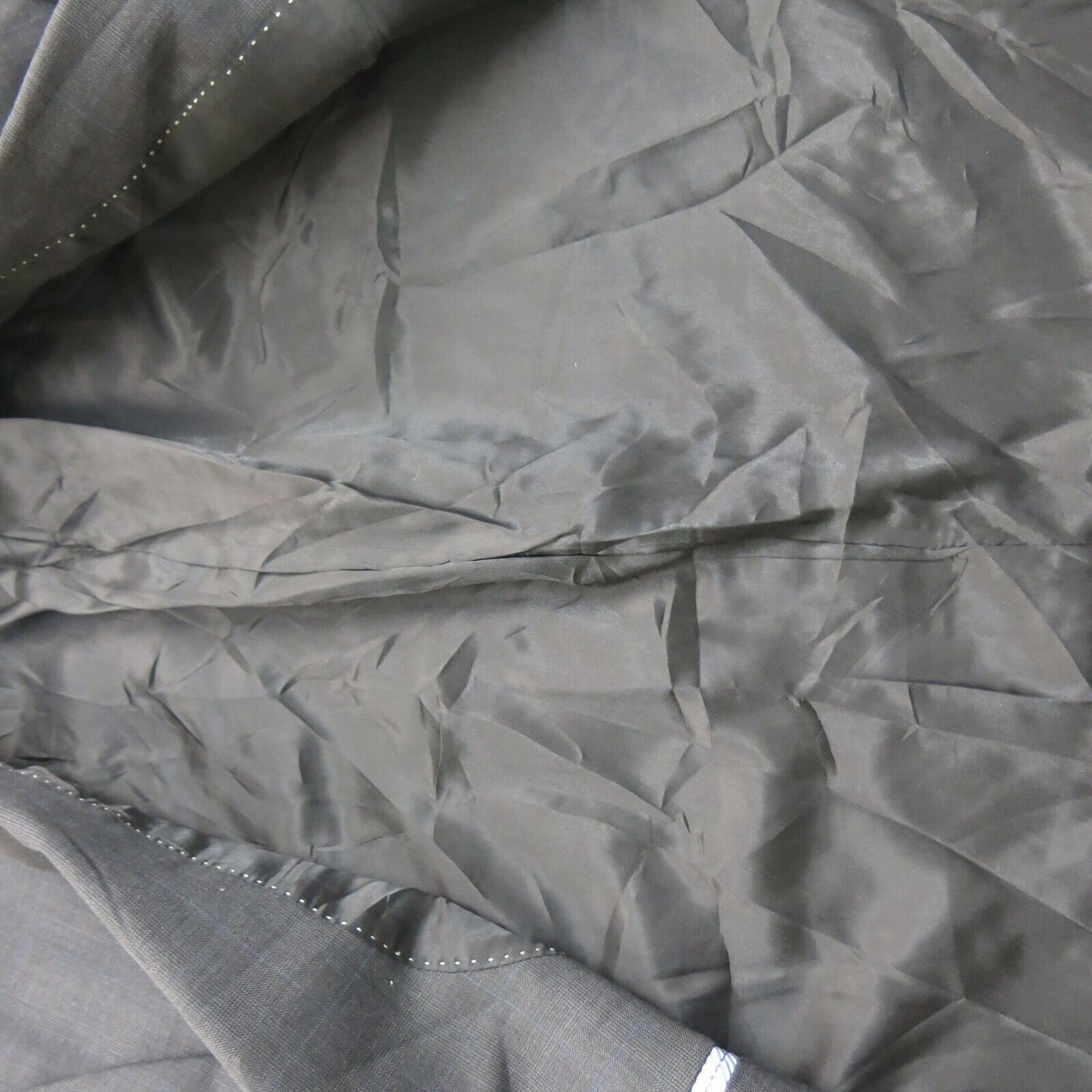Tommy Hillyer Mens Blazer Coat Single Breasted Pockets Solid Black Size 42 Large