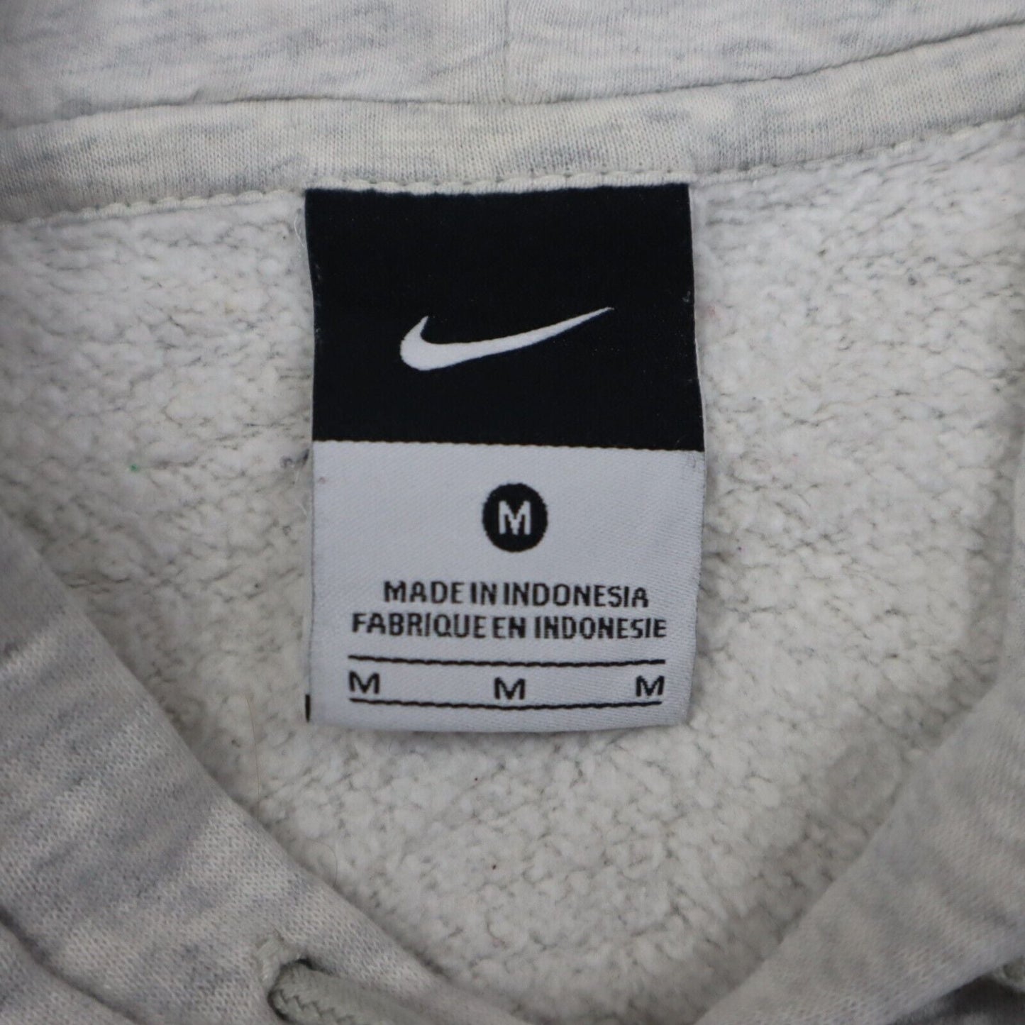 Nike Hoodies Women's Medium Gray Activewear Sports Logo Pullover Fleece Hoodies