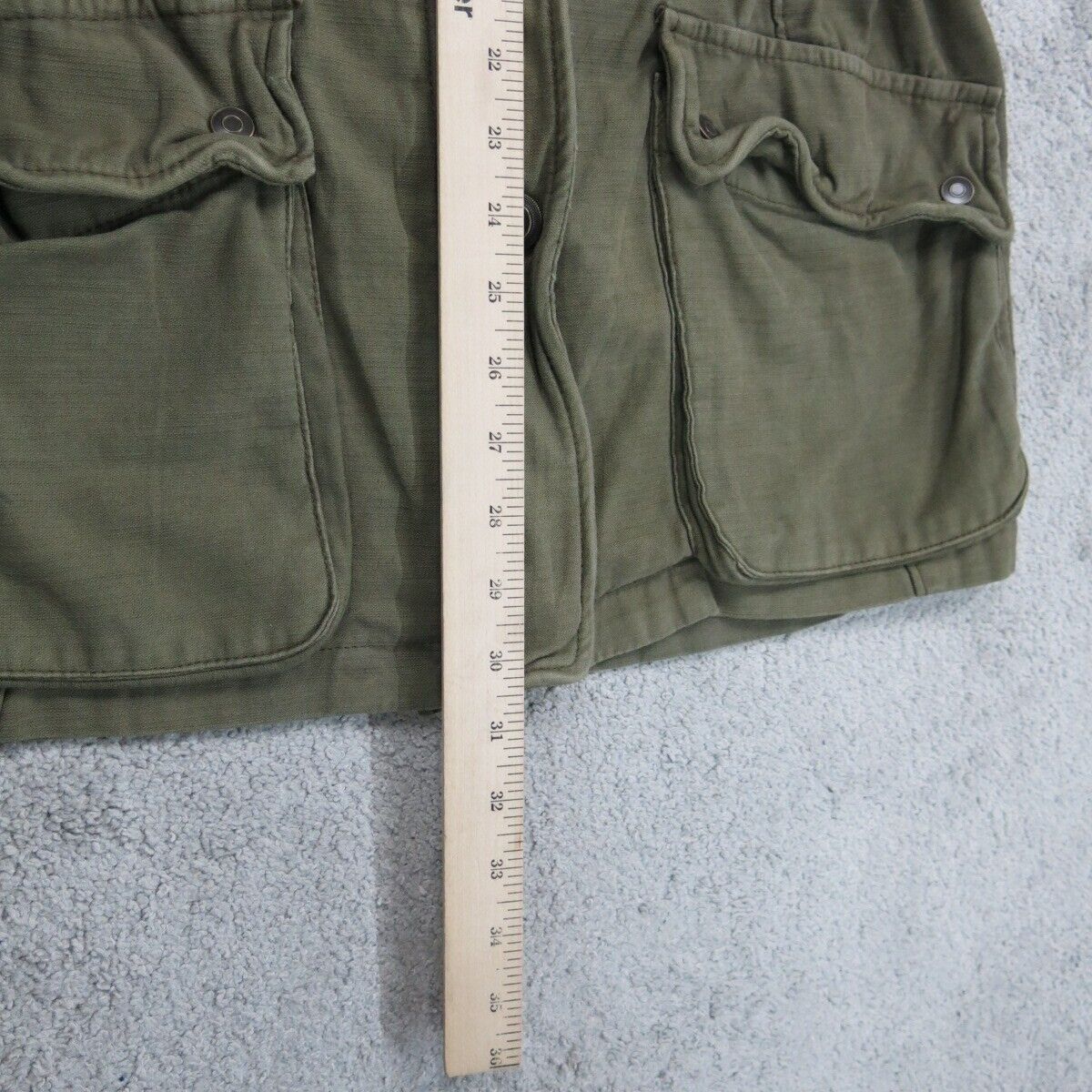 Fabletics Womens Trench Coat Single Breasted Long Sleeve Clay Green Size S/P
