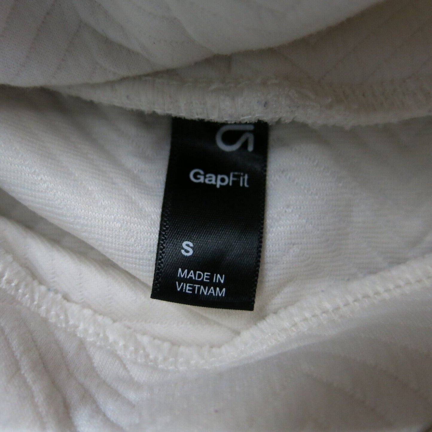 Gap Women Pullover Sweater Turtle Neck Long Sleeve Side Zip Hem White Size Small