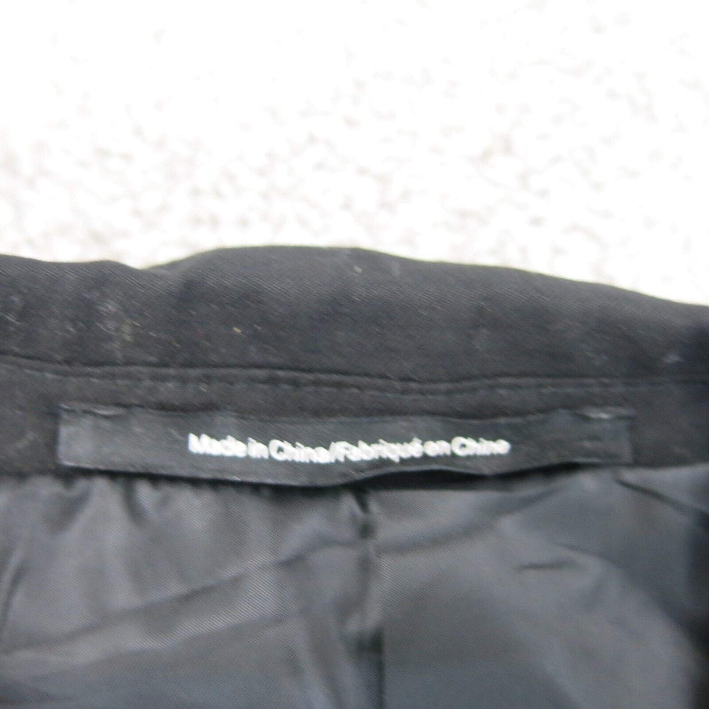 H&M Mens Blazer Coat Single Breasted Regular Fit Long Sleeves Black Size 42R