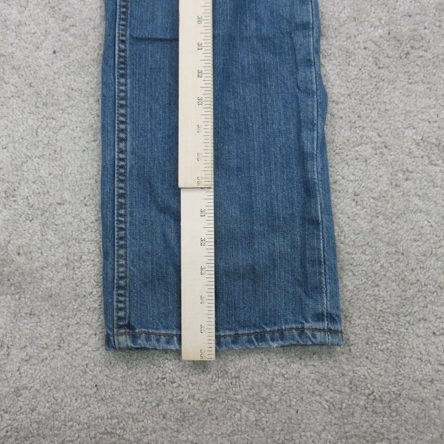 Levis 559 Mens Jeans Straight Leg Straight Denim Low Rise Pocket Blue SZ W32XL32
