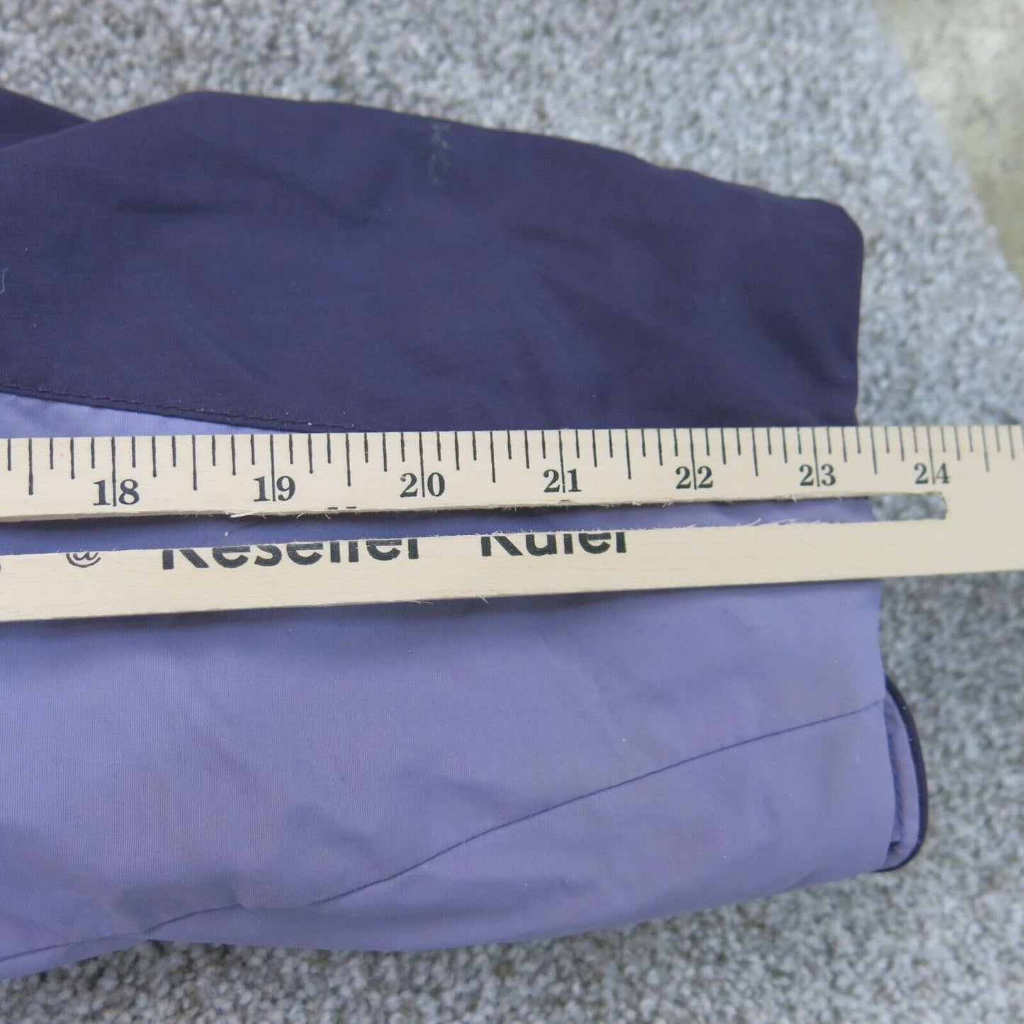 Columbia Womens Hoodie Jacket Full Zip Up Long Sleeves Hooded Purple Size Medium