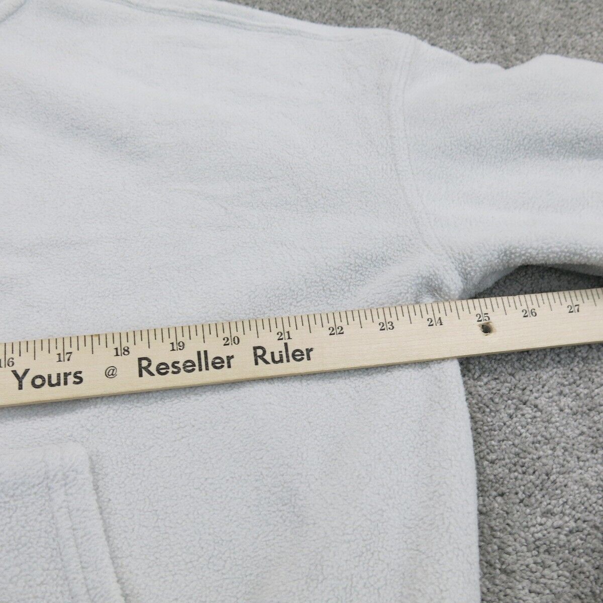 Fabletics Women Full Zip Up Fleece Jacket Mock Neck Long Sleeves Off White SZ M