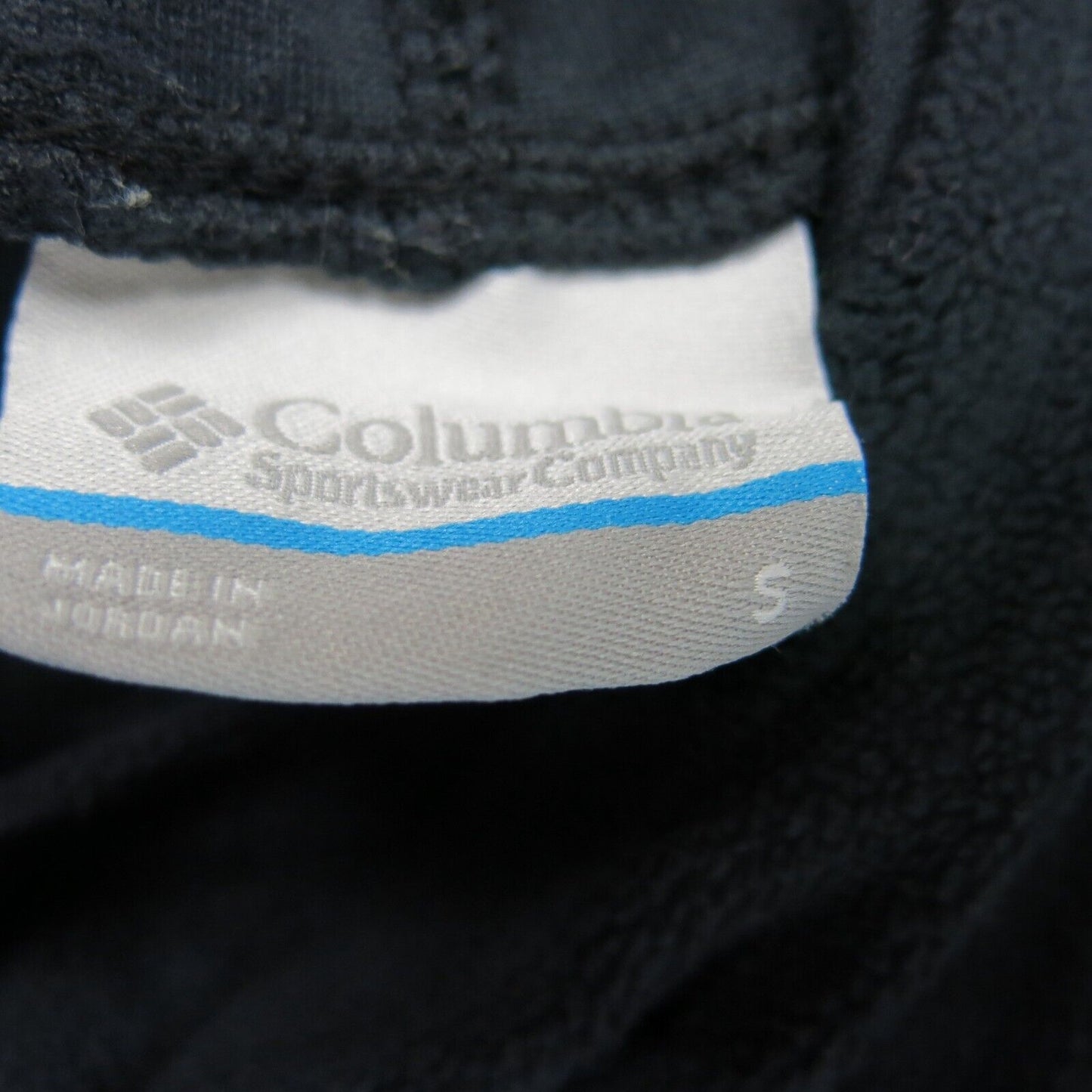 Columbia Sportswear Womens Hoodie Long Sleeves Kangaroo Pockets Black Size Small