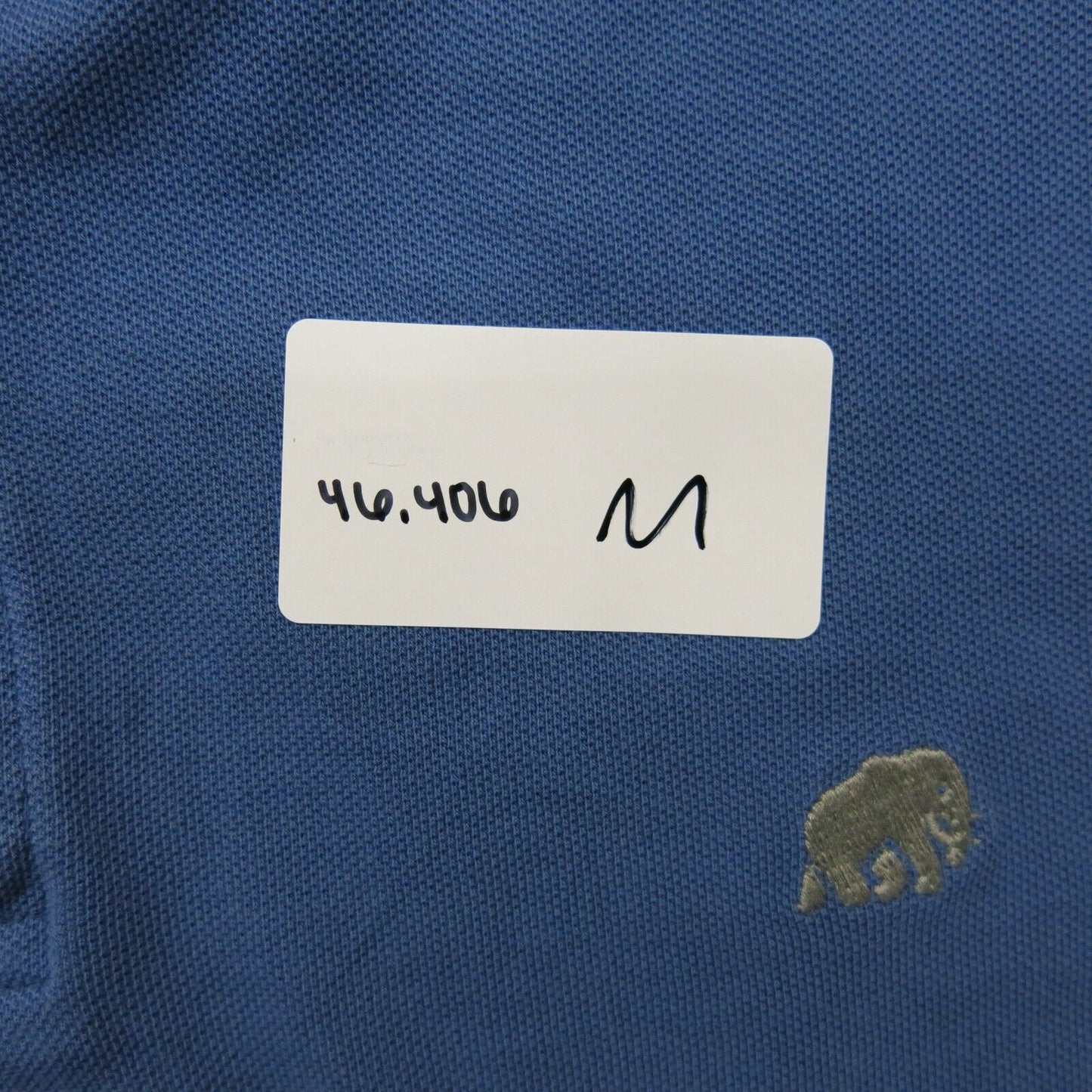 Banana Republic Mens Polo Shirt 100% Cotton Short Sleeves  Blue Size Large