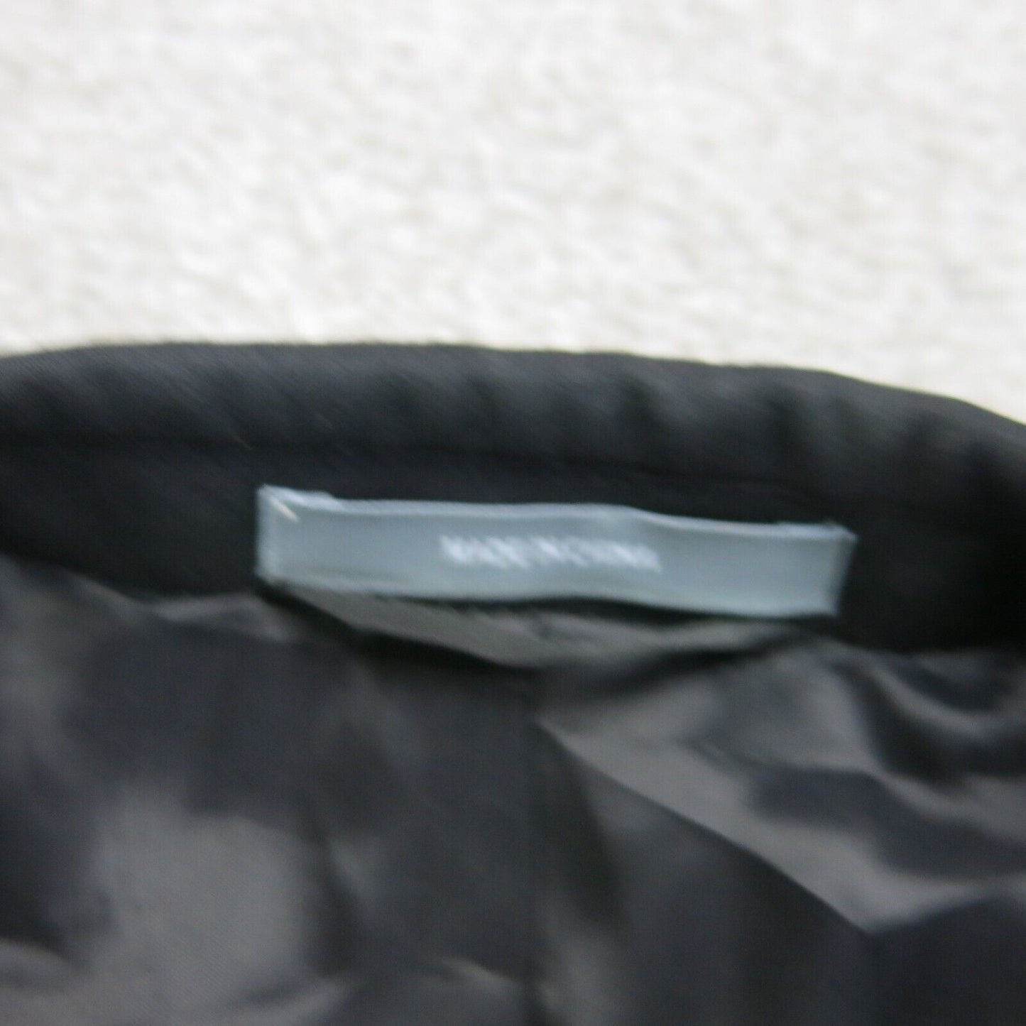 Michael Kors Mens Blazer Coat Single Breasted 100% Wool Long Sleeve Black SZ 42R
