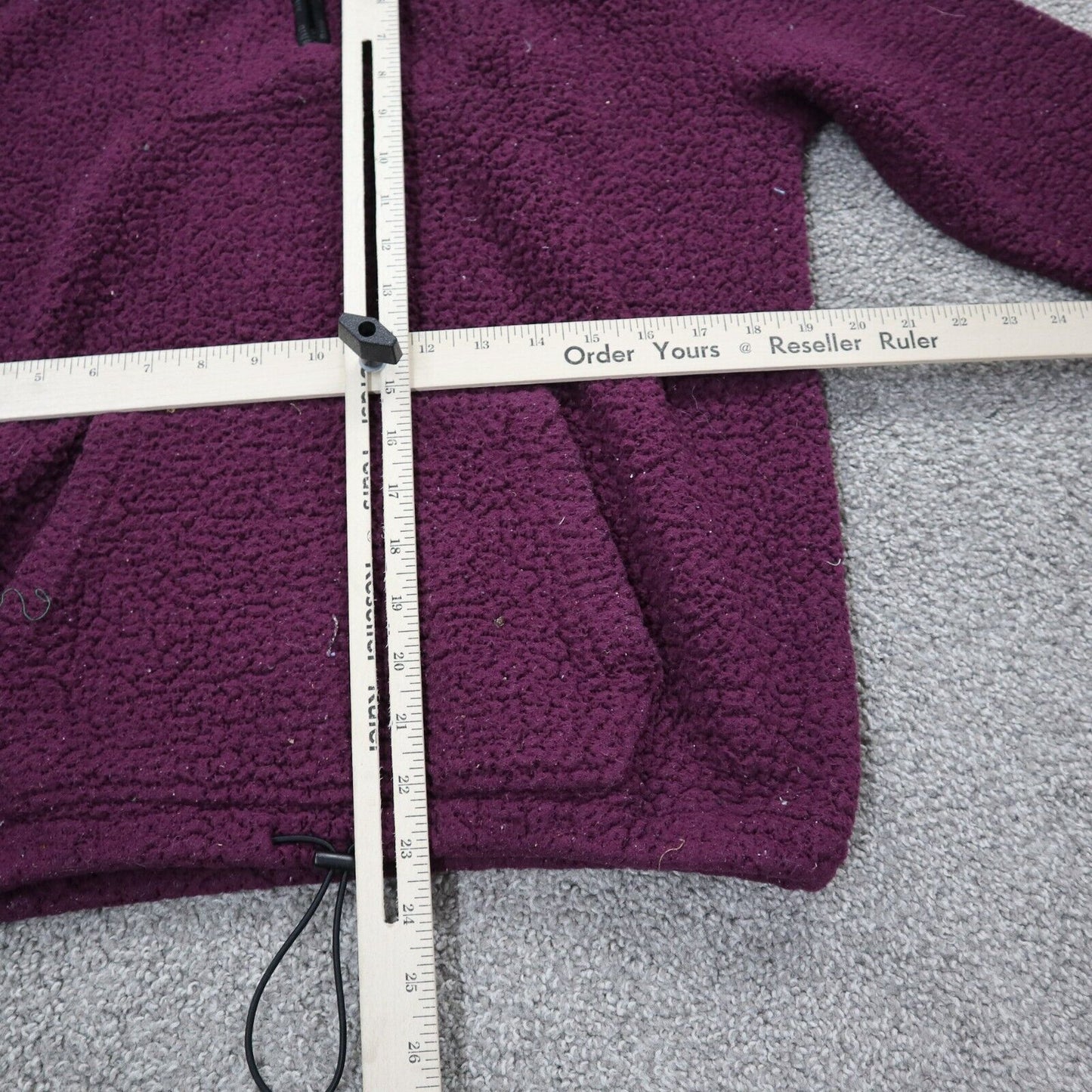 Pink Victorias Secret Womens Sweatshirt 1/4 Zip Long Sleeve Pocket Red SZ Small