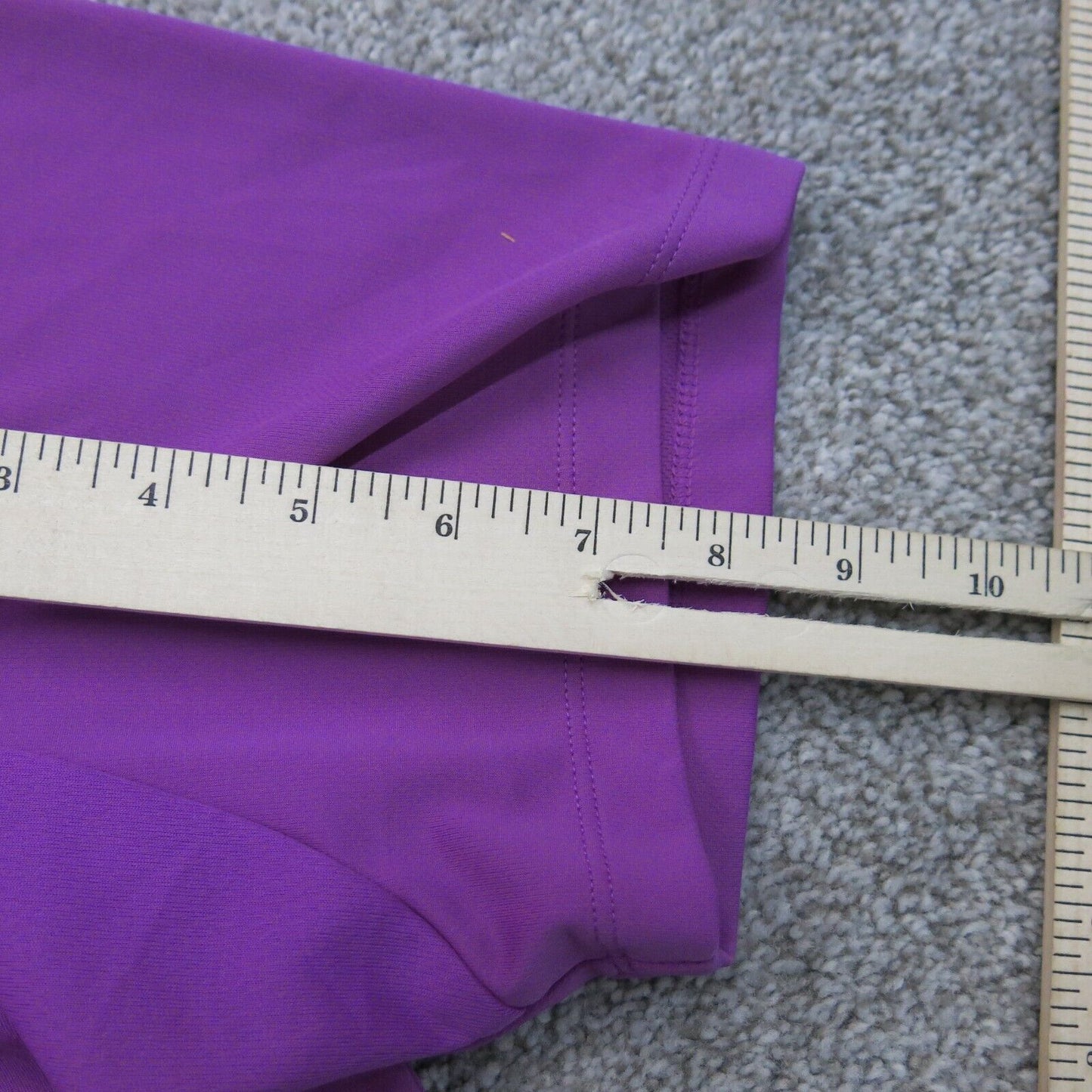 Adidas Mens Polo Shirt Short Sleeve Climacool Aries Logo Solid Purple Size Large