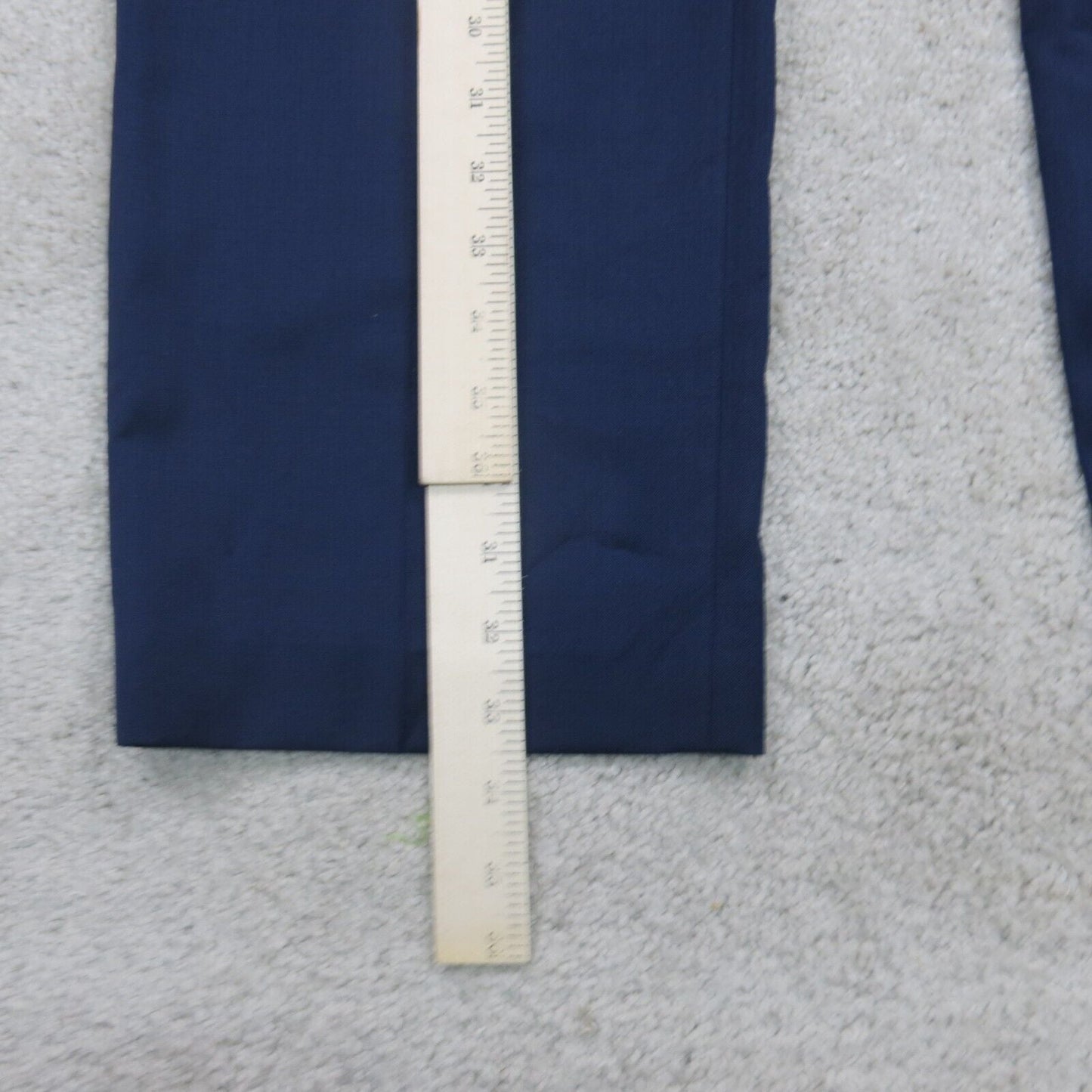 Tommy Hilfiger Mens Pant Dress Straight Leg Mid Rise Flat Front Blue SZ W40XL30