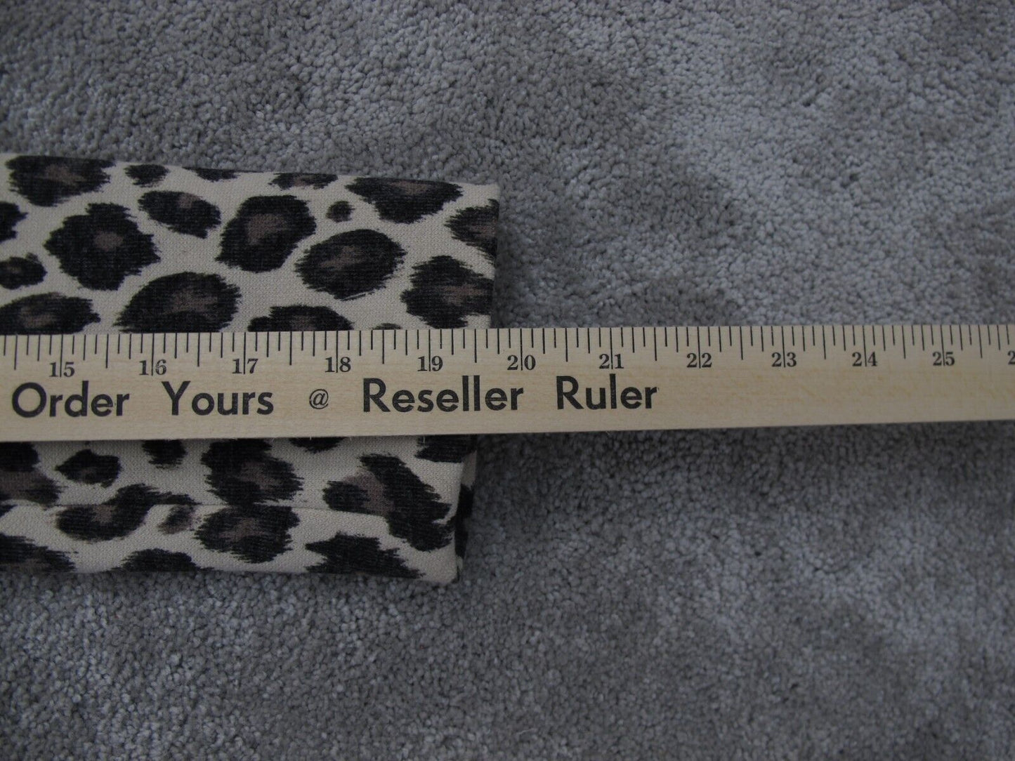 Ann Taylor Women Blazer Coat Single Breasted Leopard Print Brown White Size 6