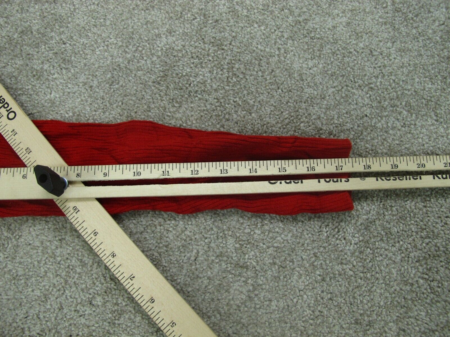 Ralph Lauren Womens Knitted Pullover Sweater High Neck Long Sleeves Red Size S