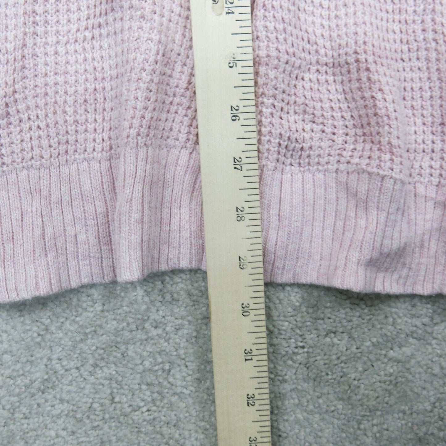 J. Crew Mercantile Womens Pullover Sweater High Neck Long Sleeves Pink SZ Large