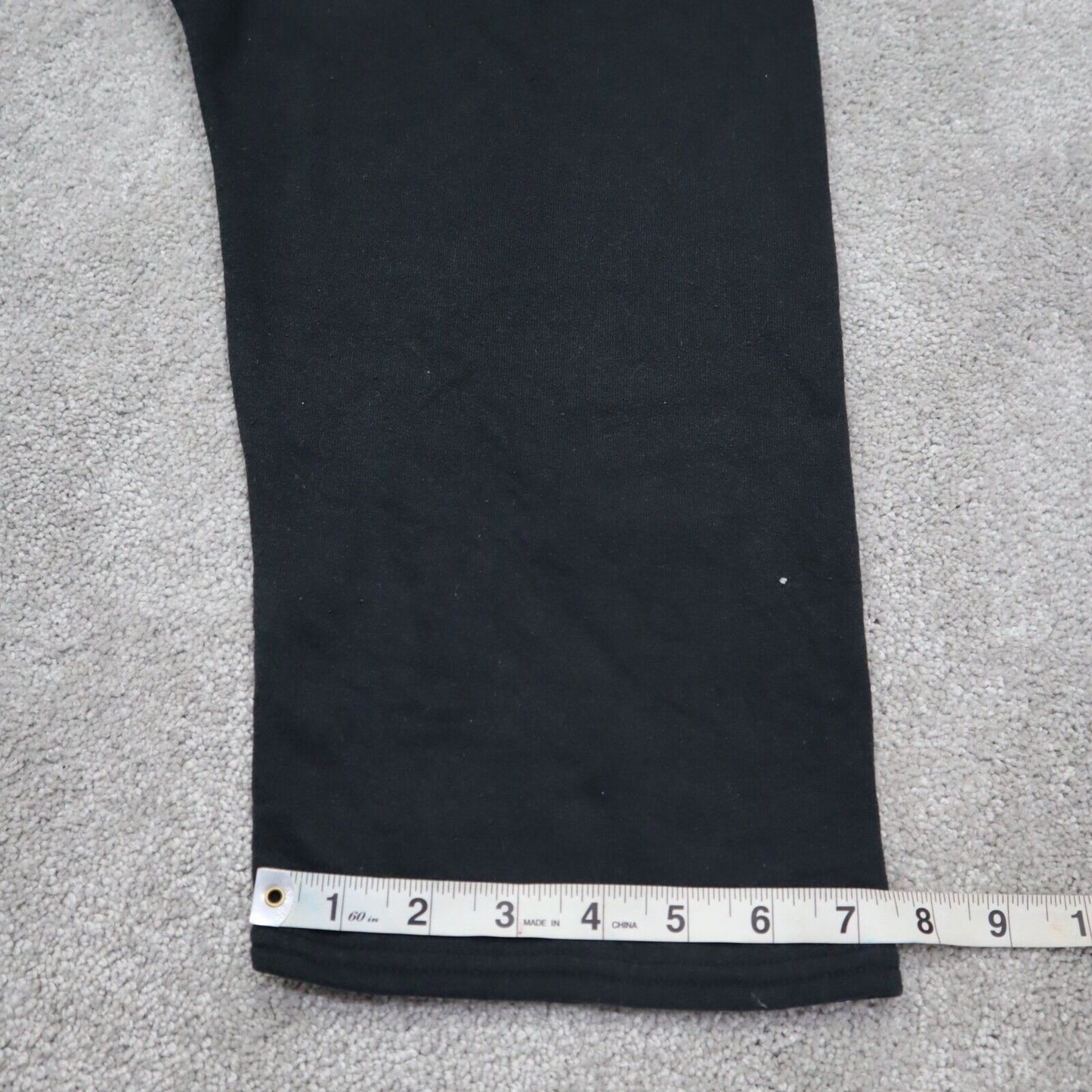 Hanes Sweatpants Women s X-Large XL Black Activewear Stay Clean Straight Pants