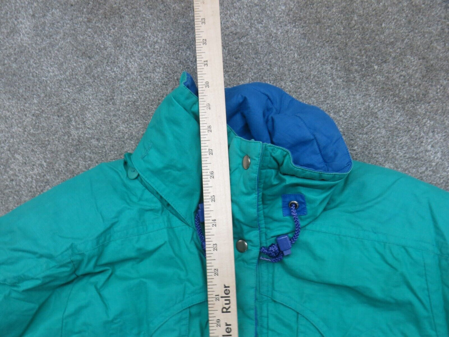 Mulberry Womens Windbreaker Jacket Full Zip Up Pocket Light Lime Green SZ Medium