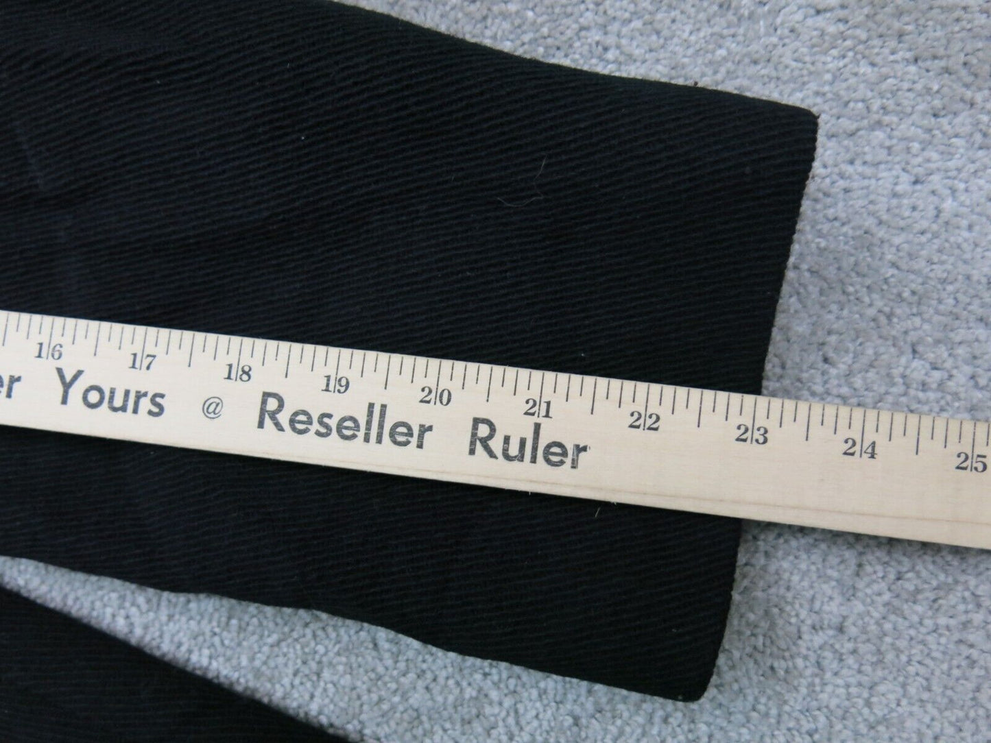 Express Mens Over Coat Long Sleeves Open Front Pockets Black Size X Large