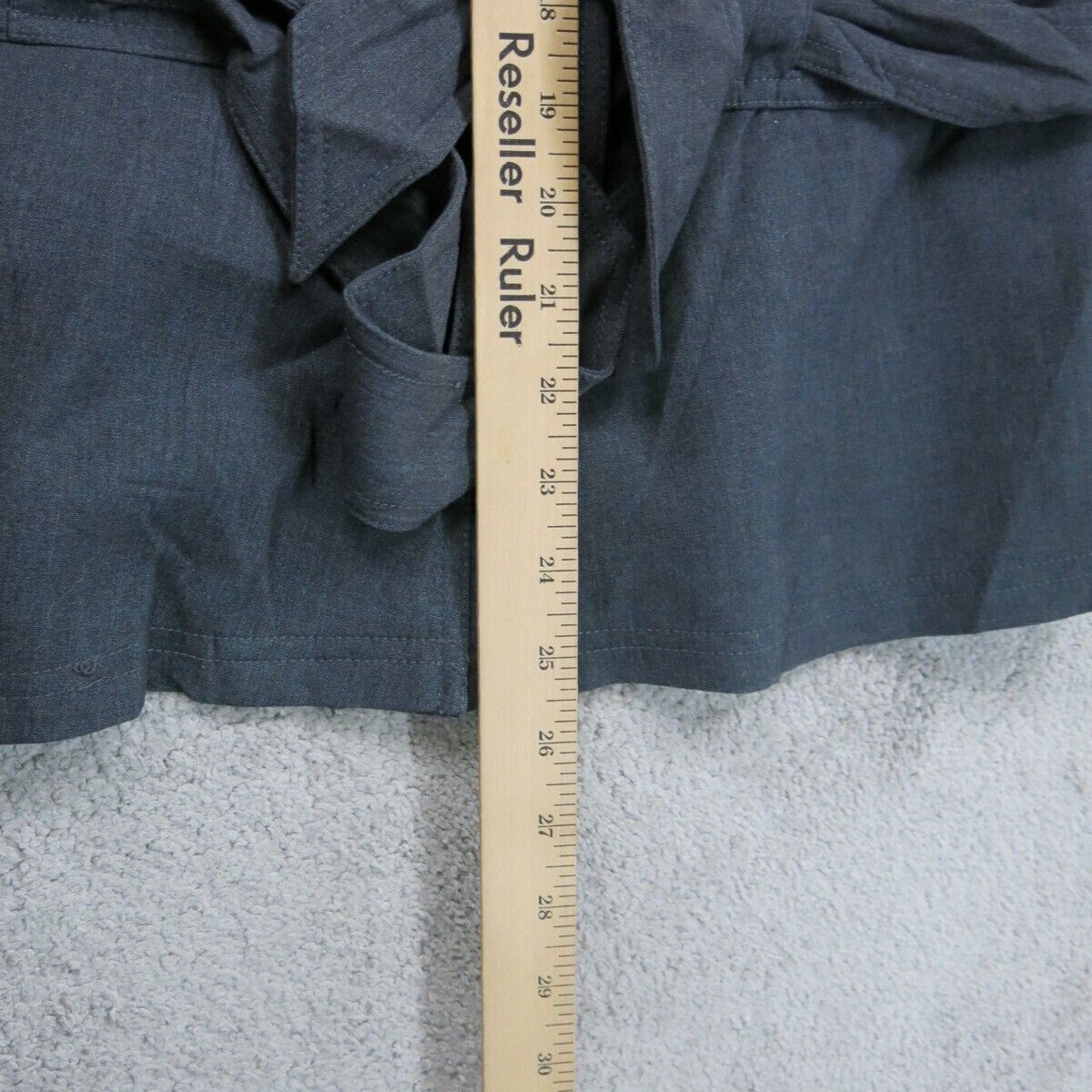 Calvin Klein Womens Single Breasted Coat Stretch Long Sleeves Black Size 16