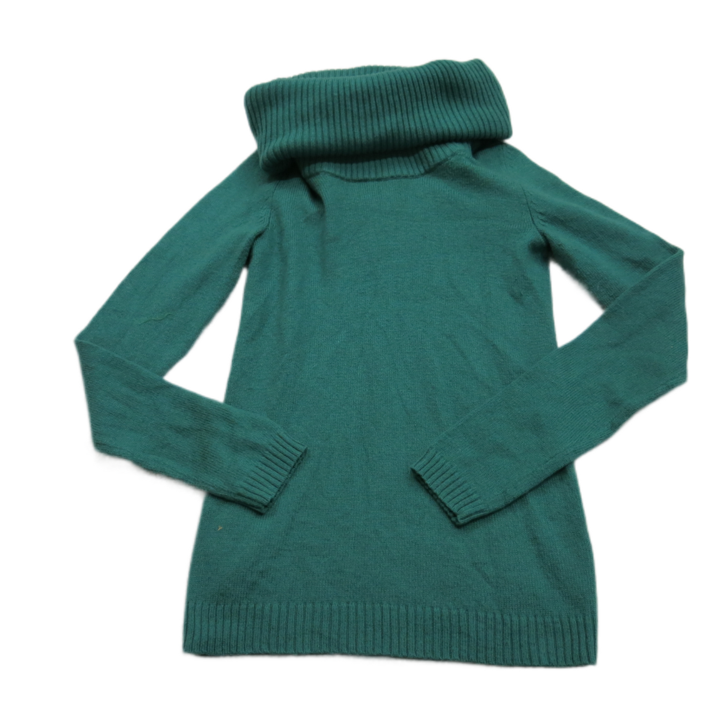 Gap Womens Turtleneck Pullover Sweater Knitted Long Sleeve Teal Green Size XS