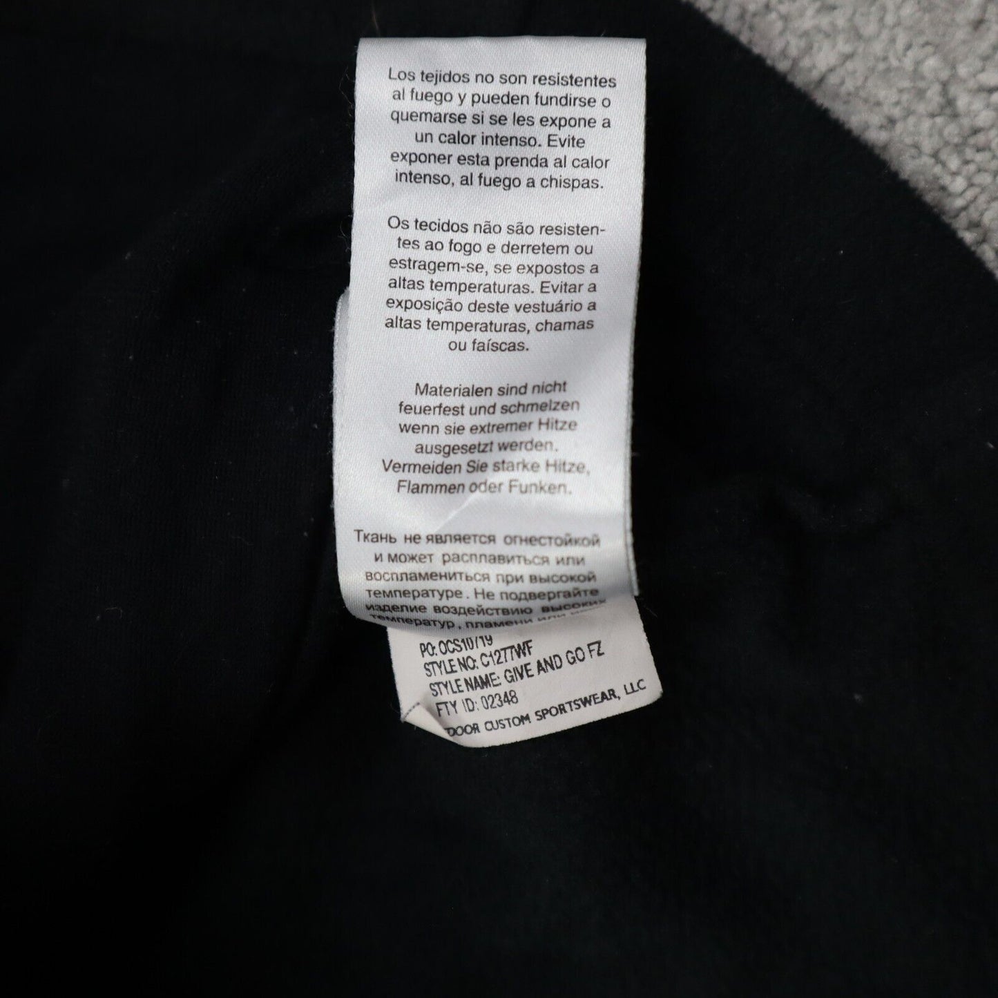Columbia Sportswear Women Full Zip Fleece Jacket Long Sleeves Black Size Small