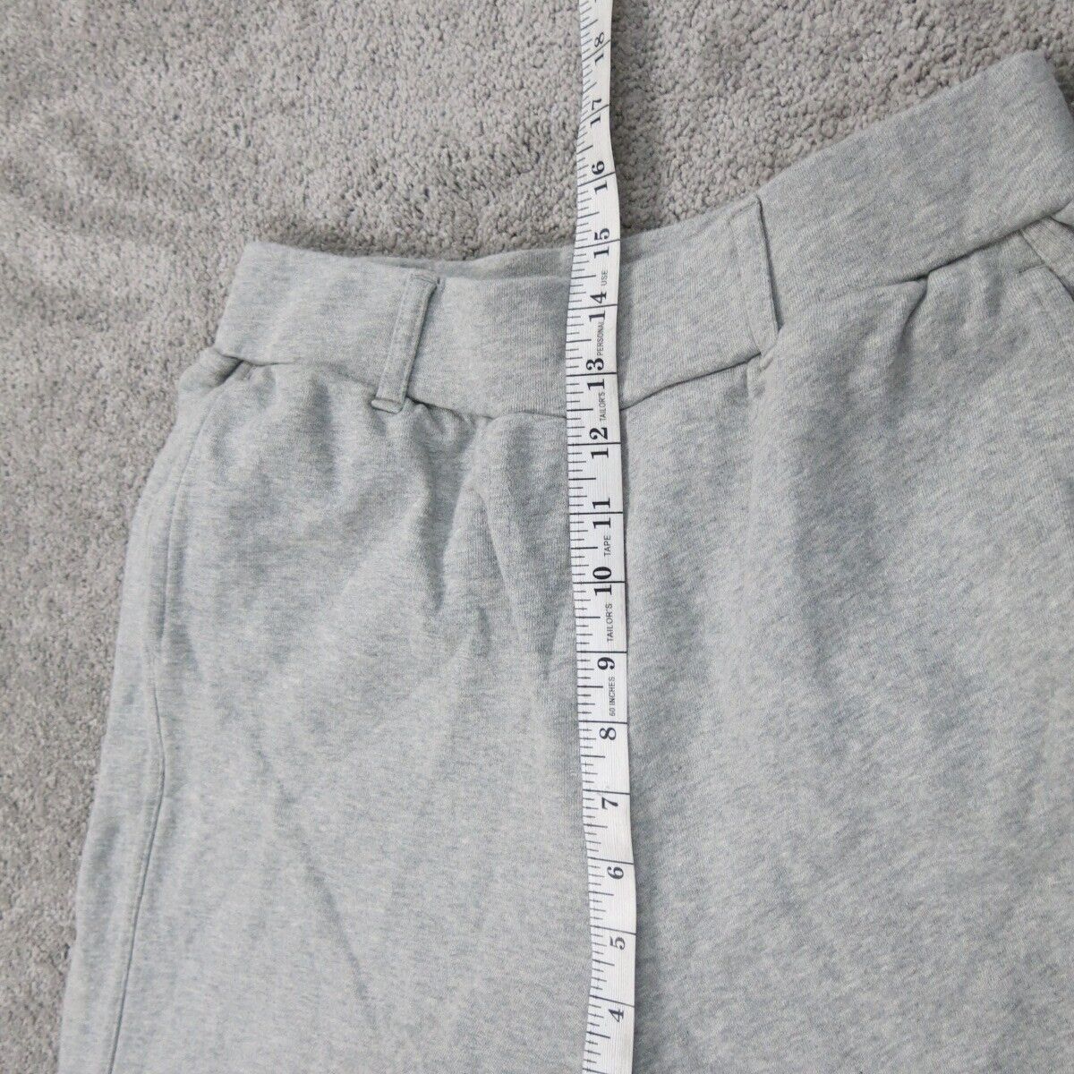 J. Crew Womens Activewear Sweatpants High Rise Pockets Logo Gray Size Small
