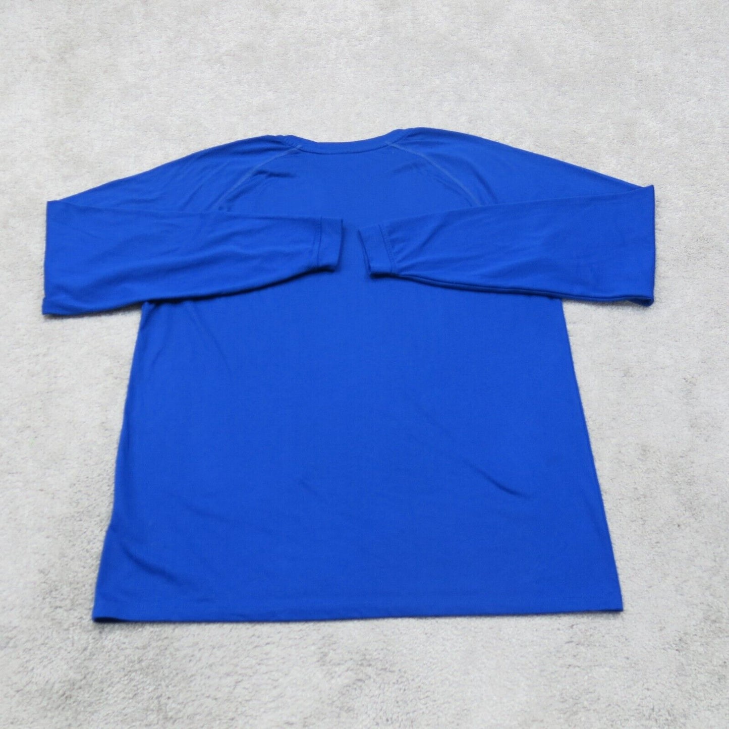 Adidas Mens Sweatshirt Crew Neck Long Sleeves Climalite Reivers Blue Size Large