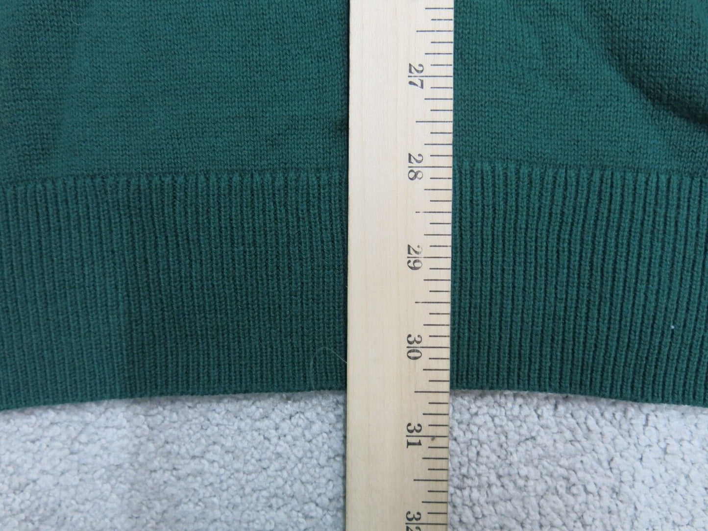 Tommy Hilfiger Mens Pullover Sweatshirt High Neck Long Sleeve Green Size XXL