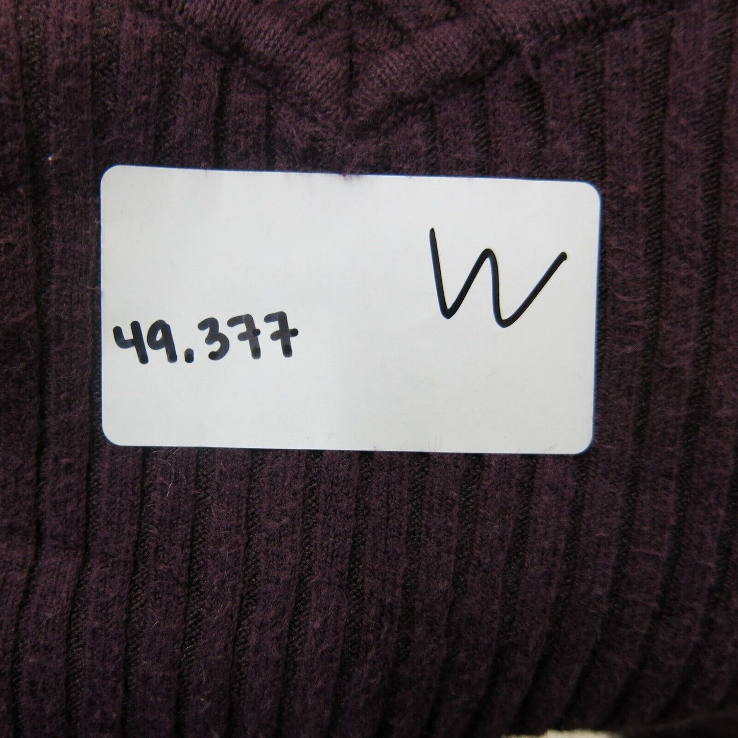 ST Johns Bay Womens Pullover Sweater V Neck Long Sleeves Maroon Size Large