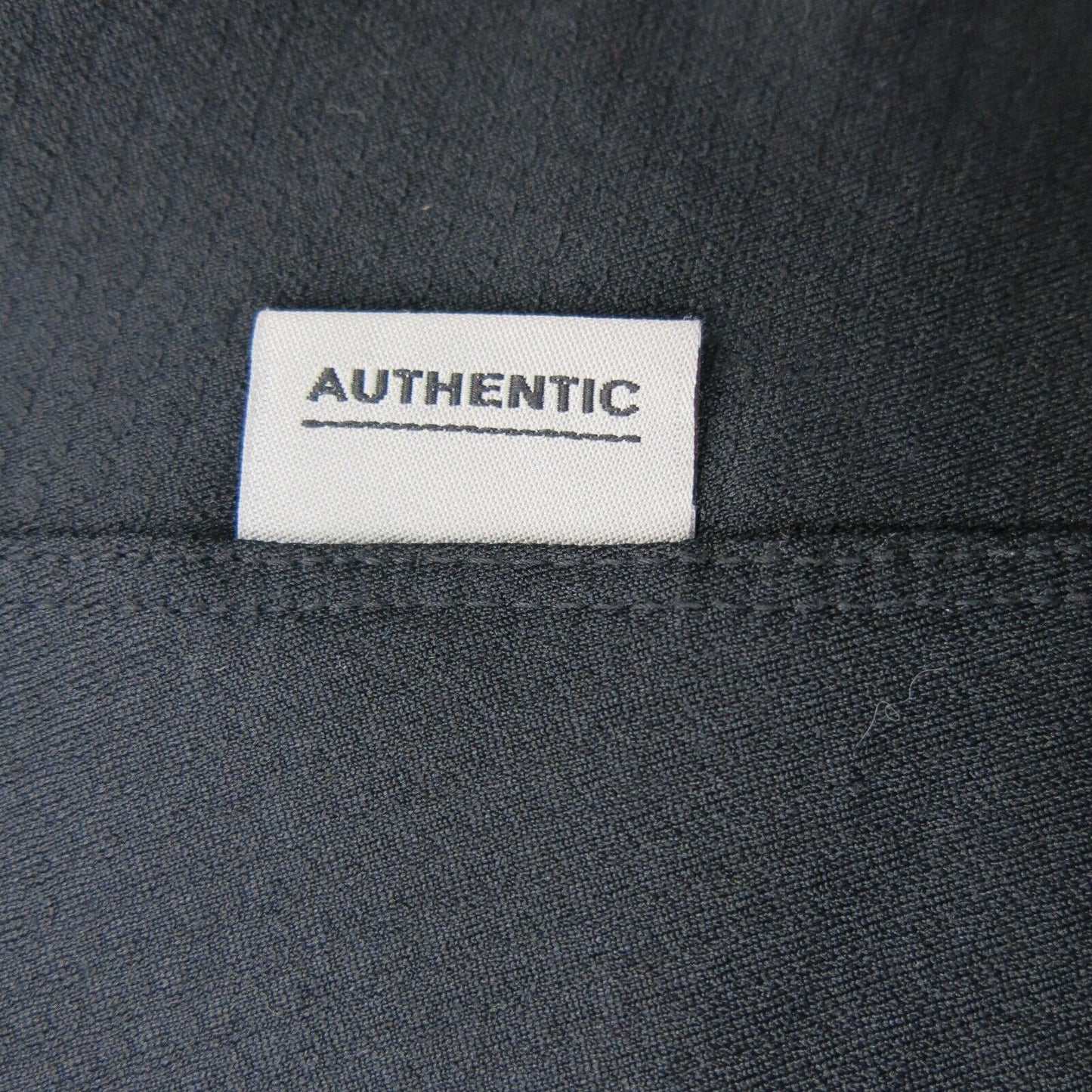 Nike Dri Fit Mens Polo Shirt Short Sleeves Authentic Fit Logo Black Size Large