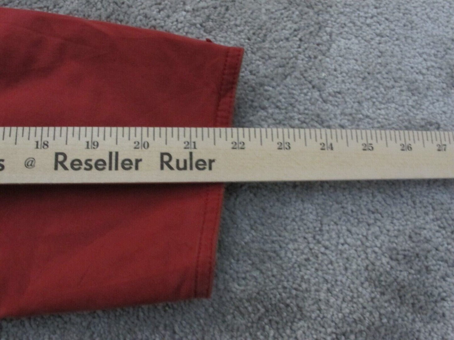 Banana Republic Womens Bomber Jacket Front Button Long Sleeve Pockets Red Size M